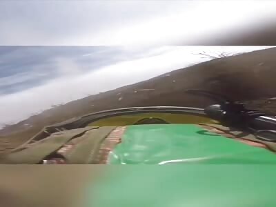 Combat footage of Ukrainian servicemen clearing a Russian position 