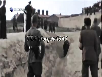 Jewish target shooting by waffen ss 