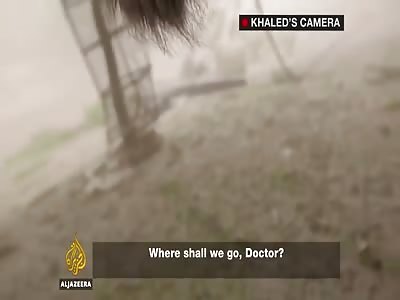 Palestinian cameraman films his own death