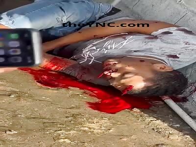 Last Moments of a Man Gunned Down in T&T