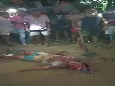 Man killed by community