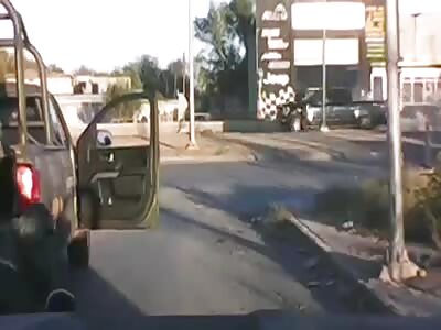 Mexican army fighting Cartel