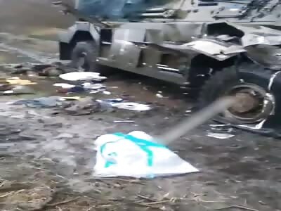 Killed Ukrainian and Polish soldiers.