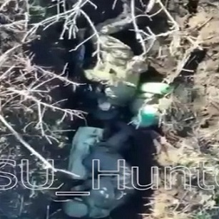 Sleeping Soldiers Surprised by Drone.