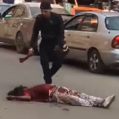 Sicko Slits Man's Neck Without Mercy