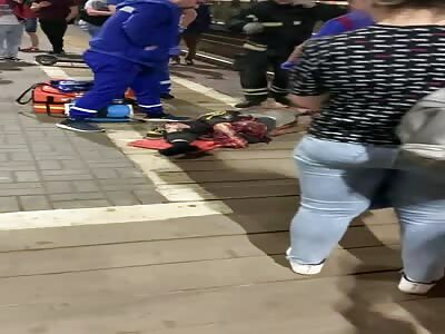 alcoholic hit by train