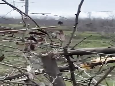 Ukrop’s received a gift from russian artillery.