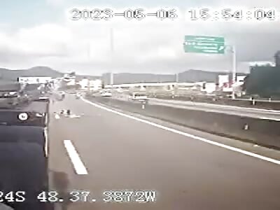 Biker Accident, Brazil.