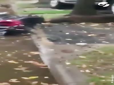 Thieves on Motorbike goes wrong