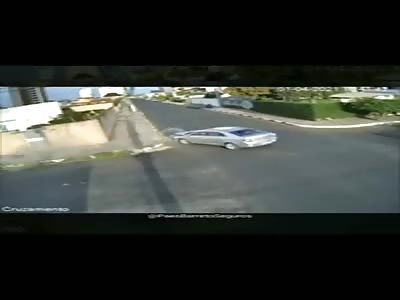 Terrible Crash And Roll Over