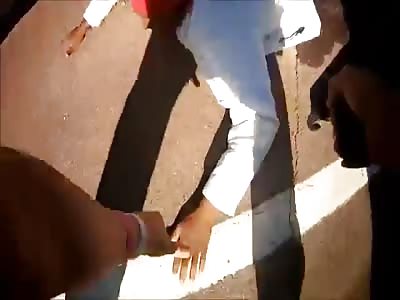 BodyCam Footage Of A Shooting In McDonalds Parking Lot