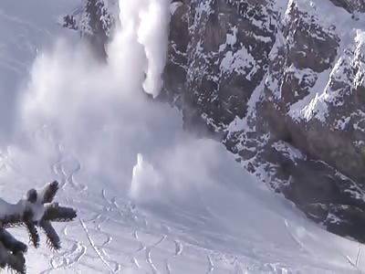 This Mother Fucker Skies Off A Cliff 200+FT Up