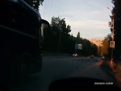 Teenager And Woman Hit At Crosswalk.