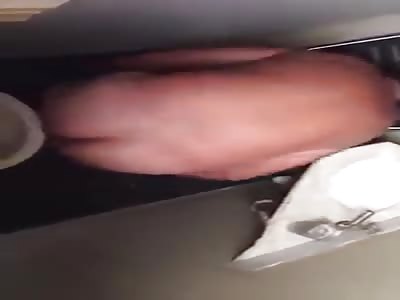 Accident in the bathroom