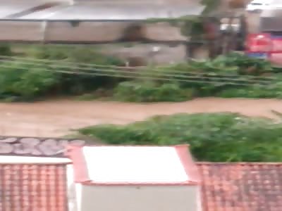 Storm in Rio de Janeiro 2
