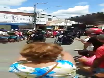 Police training in Brazil 