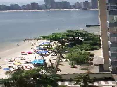 Today, SÃ£o Vicente beach Brasil BR 