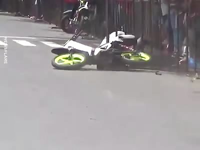 Biker gets His revange