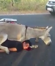 Now That's a Weird accident Aftermath Scene