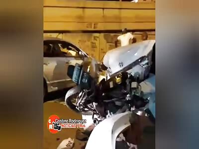 Couple Dies in Motorbike Accident with Aftermath 