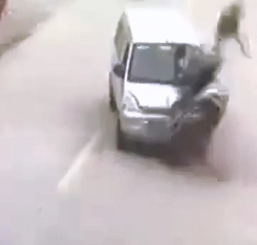 Trying to Impress his Girl on a Scooter goes Way Wrong 