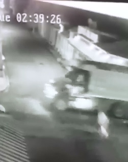 Game Over..Rider is killed Instantly hitting Truck 