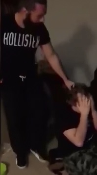 Complete Asshole Beats and Humilites a Kid Sitting on his Couch