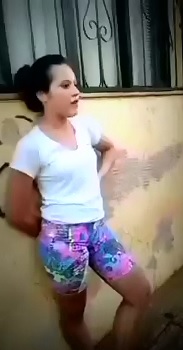 Quiet Girl comes Alive Suddenly and KO's Her Attacker 