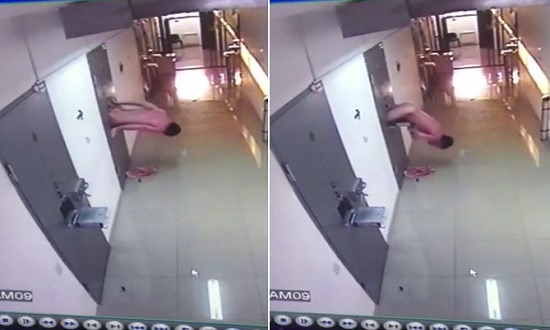 This Guy Really Wanted to Escape from his Cell..