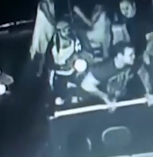 Man and his Girl get an Ass Whooping in a Bar...