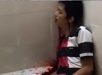 Afraid to be Arrested Kid Kills Himself in the Bathroom with a Pistol 