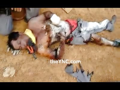 Man killed by a Lightening Strike...Unique Aftermath 