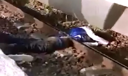 Man Catches Muslim Cut in Half by Train at Subway Station  