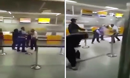 Bad Ass Beats Up 2 Cops for Fucking with his Wife 