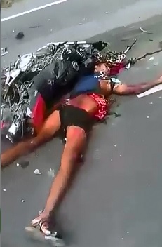 Drive-By..Guts Exposed in the Street 