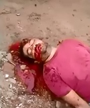 Fish out of Water..Man Accused of Stealing takes his Final Difficult Breaths 