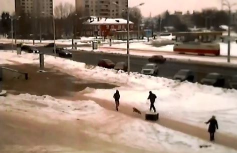 Not the Way He wanted to Jump Rope 