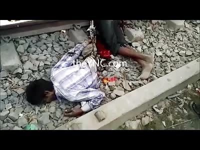 Dressed Up for the Occasion..Suicide by Train 