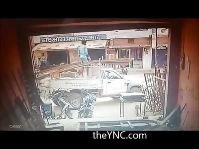 Motorcyclist Killed Instantly in this Brutal Head On Collision 