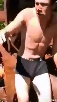 Longer version of thief being punished