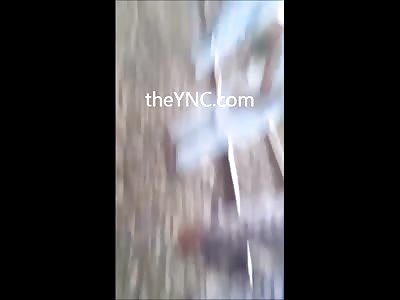 Up Close Gruesome Footage of Man Ripped to Shreds Dismembered by Train 