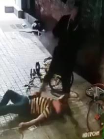 Brutal Video shows Man Stomped to Death by Gang