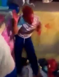 Inmate brutally beaten to a bloody pulp by cell full of rival faction members