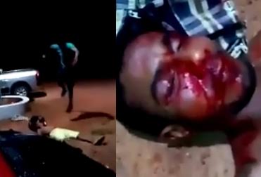 Guy calmly films while Man is Stomped, Beaten, then Laughs