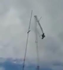 Worker fall to his death from collapsing tower