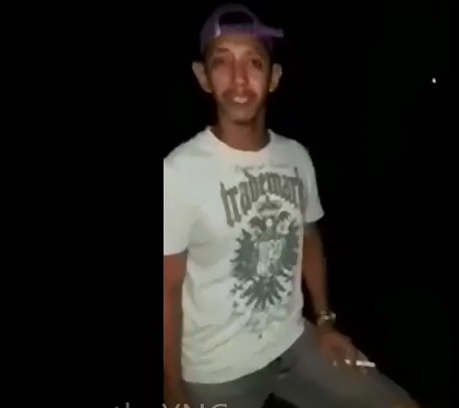 Thief smoking a Cigarette accepts well his Punishment like a Man 