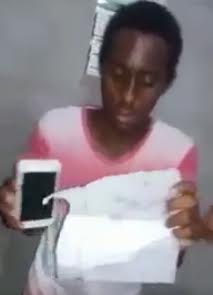 Kid caught Stealing is Beaten Badly inside a House