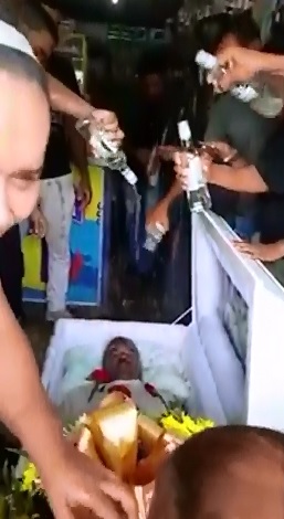 Now this is One Festive Funeral...I bet you've Never Seen anything Like It 