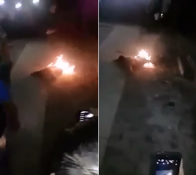 Rapist of 3 Year Old Girl Burns for his Sins...