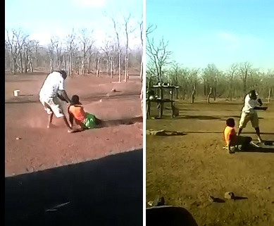 Asshole Muslim Beats the Hell out of his Wife 